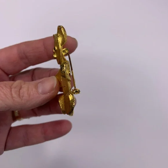 Vintage Mamselle teddy bear brooch - Picture 4 of 7